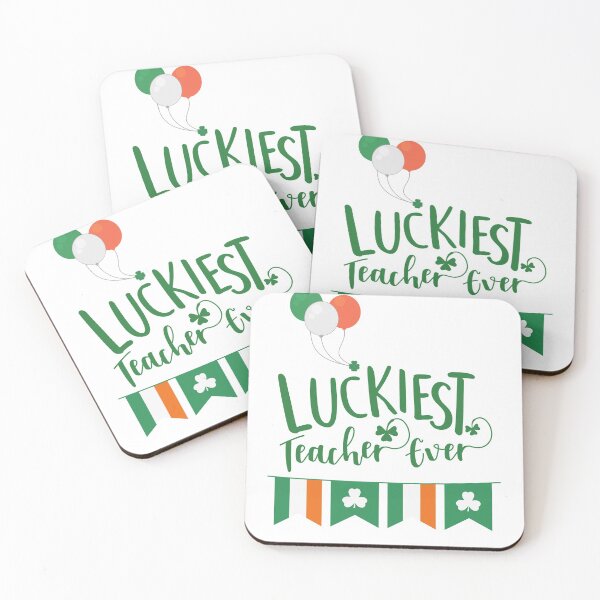 Item preview, Luckiest Teacher Ever, Saint Patrick Day designed and sold by zeg-shop.