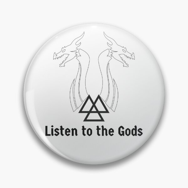 Item preview, Viking Valknut Dragon - Norse Pagan Gods designed and sold by NoelNimmad.