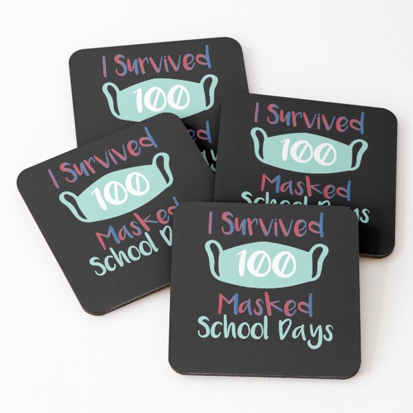 Item preview, I Survived 100 Masked School Days ,Funny 100th Day Of School designed and sold by Noussairox.