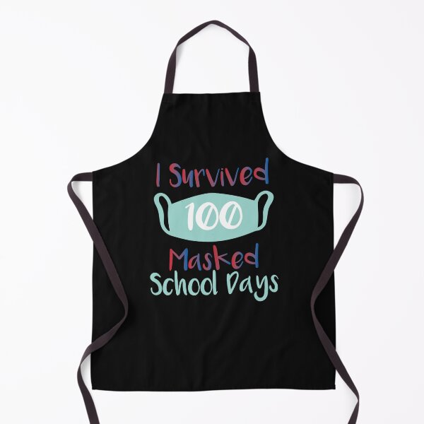 Item preview, I Survived 100 Masked School Days ,Funny 100th Day Of School designed and sold by Noussairox.