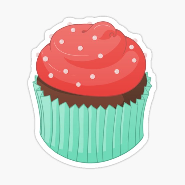 Stickers Sur Le Theme Kawaii Cupcake Redbubble