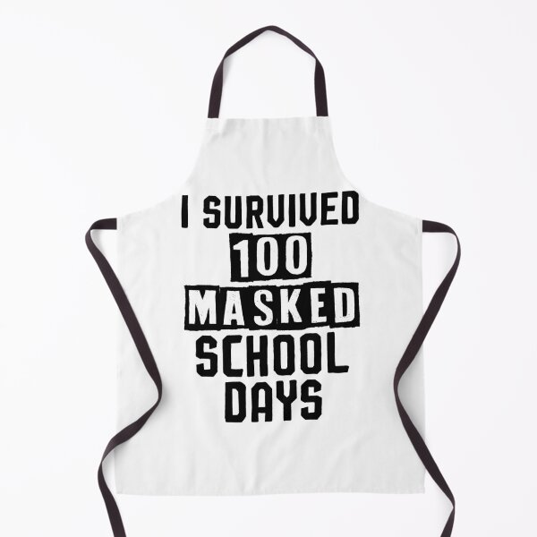 Item preview, I Survived 100 Masked School Days ,Funny 100th Day Of School designed and sold by Noussairox.