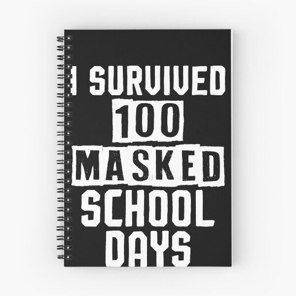 Item preview, I Survived 100 Masked School Days ,Funny 100th Day Of School designed and sold by Noussairox.