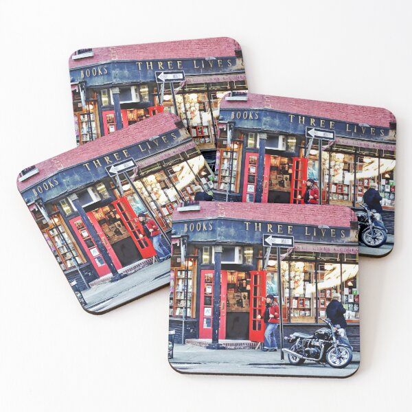 Item preview, Manhattan NY - Greenwich Village Bookstore designed and sold by Susan Savad.