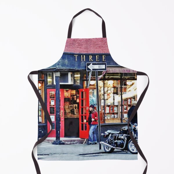 Item preview, Manhattan NY - Greenwich Village Bookstore designed and sold by Susan Savad.