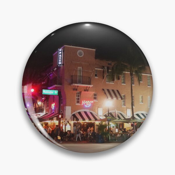 Item preview, Washington Ave and Espanola Way - Art Deco District - Miami Beach designed and sold by BritishYank.