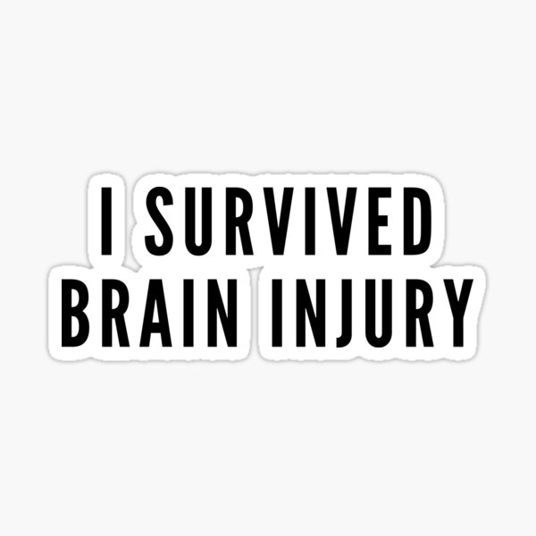Item preview, I Survived Brain Injury designed and sold by ZAstore.