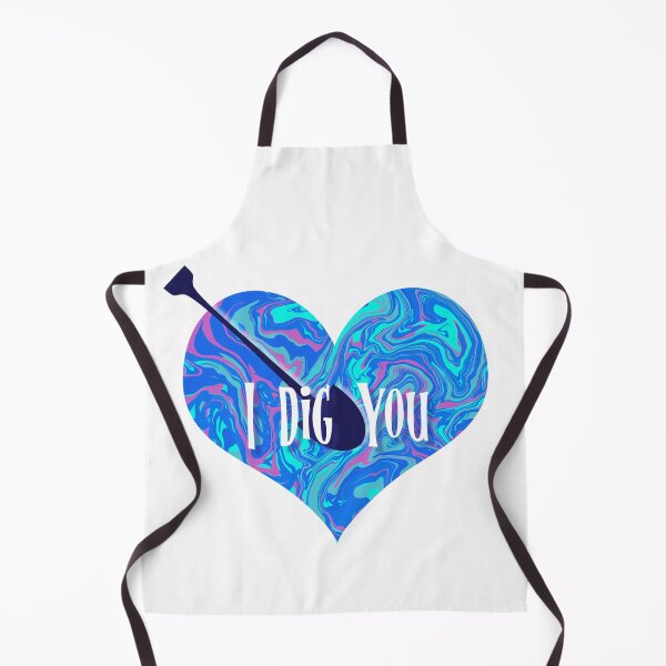Item preview, I Dig You Valentine’s Day Abstract Bubblegum Heart with Arrow designed and sold by AMSonArt.