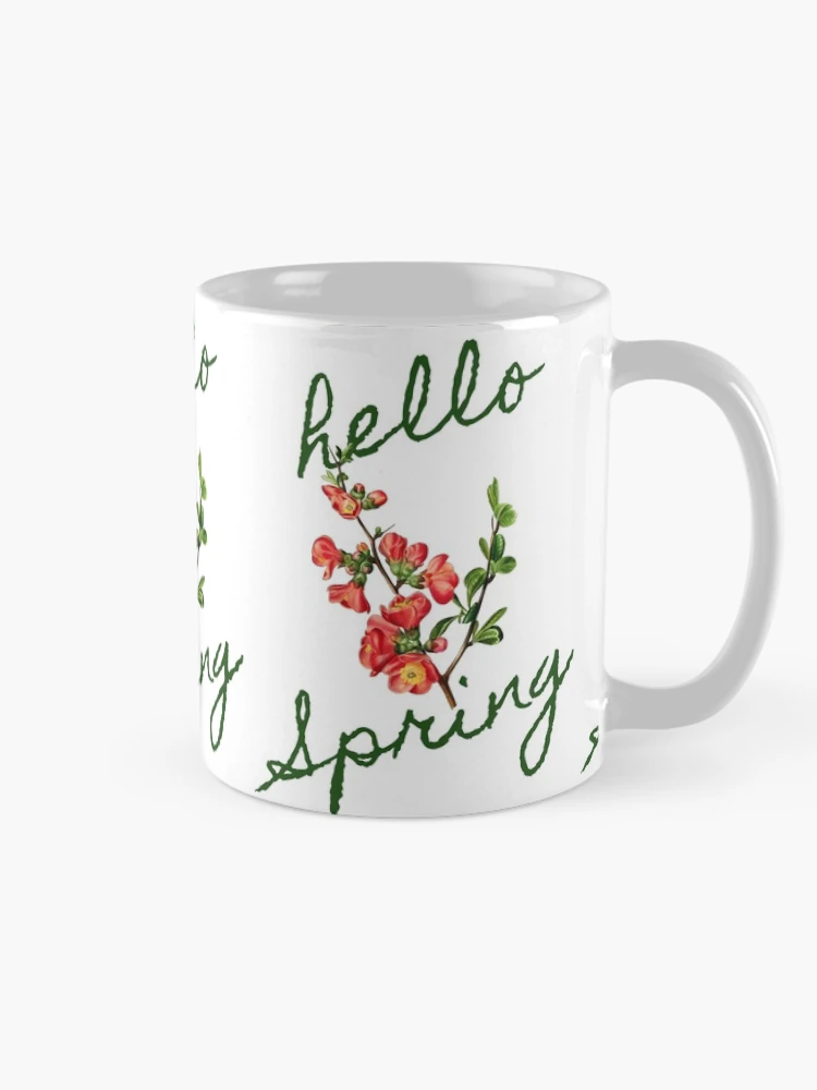 Thumbnail 3 of 6, Coffee Mug, Hello, Spring designed and sold by hashnan21.