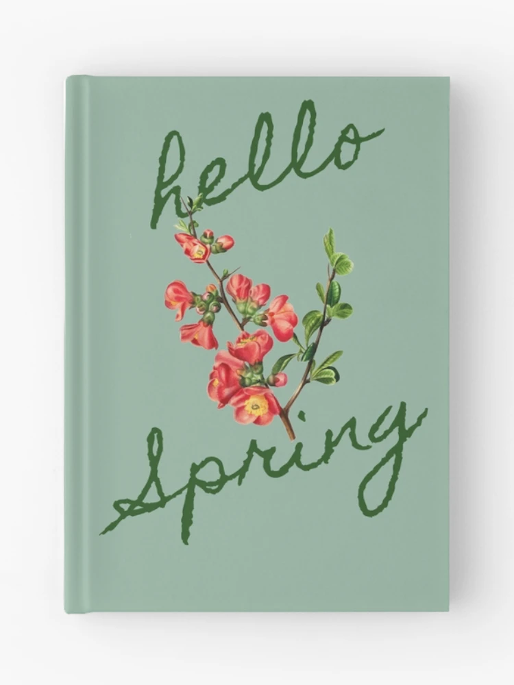 Thumbnail 1 of 3, Journal, Hello, Spring designed and sold by hashnan21.