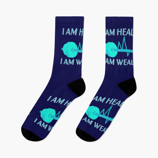 Item preview, I am Healthy, I am Wealthy designed and sold by DesignsofNote.