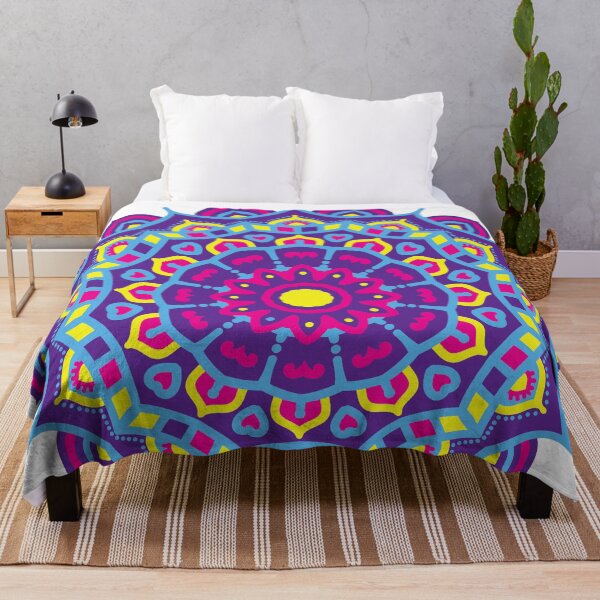 Item preview, Geometric Sequence Calculator Mandala Abstract Art Cool Modern Contemporary Bright Realistic Artwork Bricks designed and sold by cattiktoks1718.