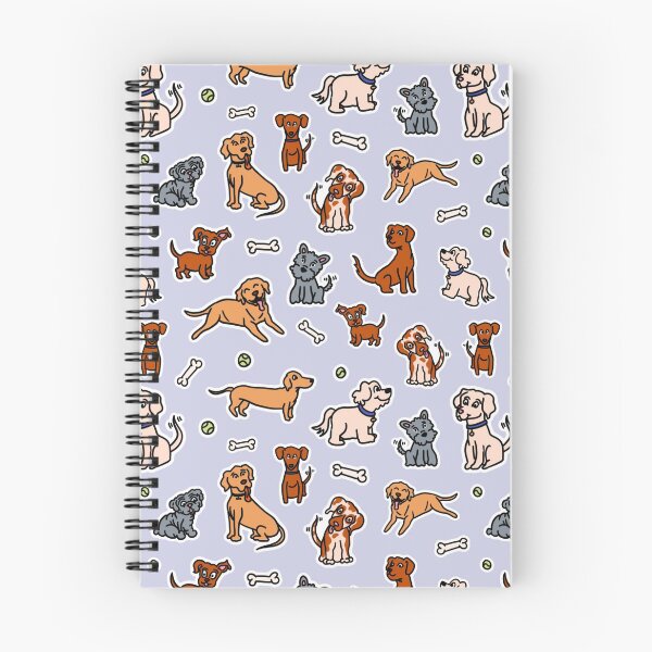 Item preview, Happy Dog Pattern designed and sold by blackheart creations.