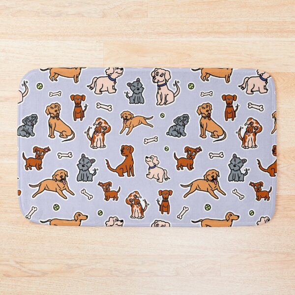 Item preview, Happy Dog Pattern designed and sold by blackheart creations.