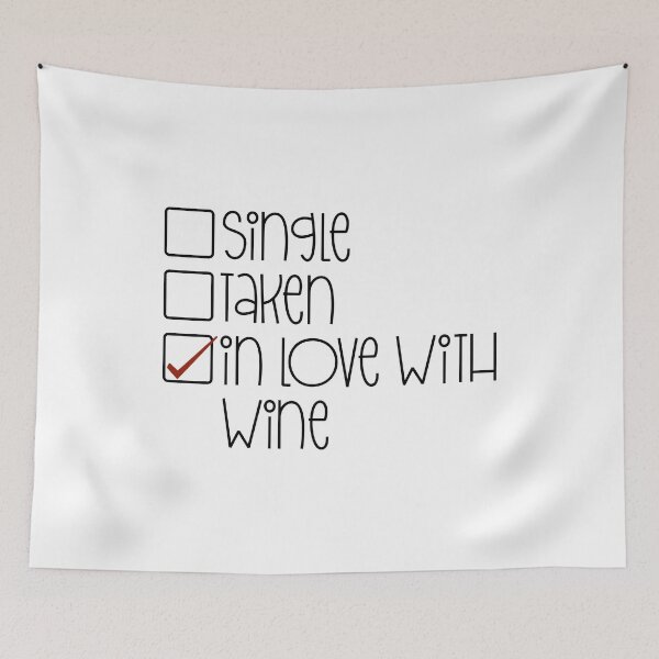 Item preview, Single Taken Wine Funny Valentines Day designed and sold by sasigifts.