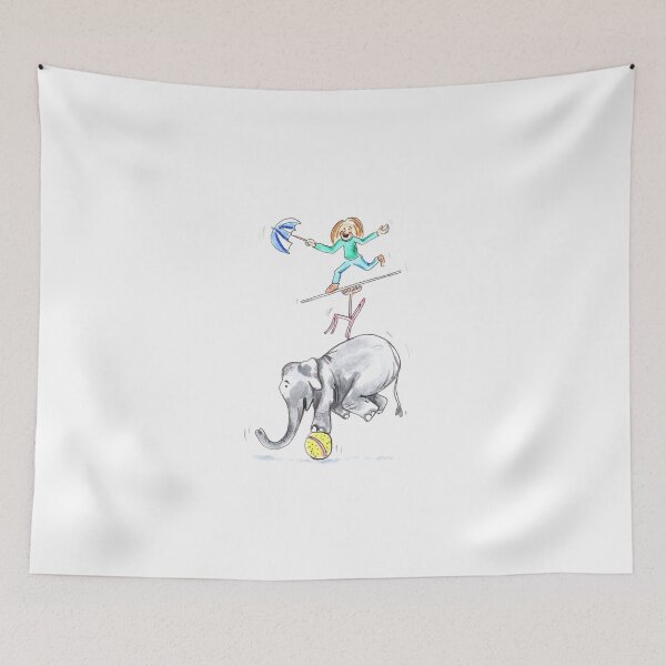 Item preview, Balancing It All: daily doodle design  designed and sold by Hannah's  Doodles.