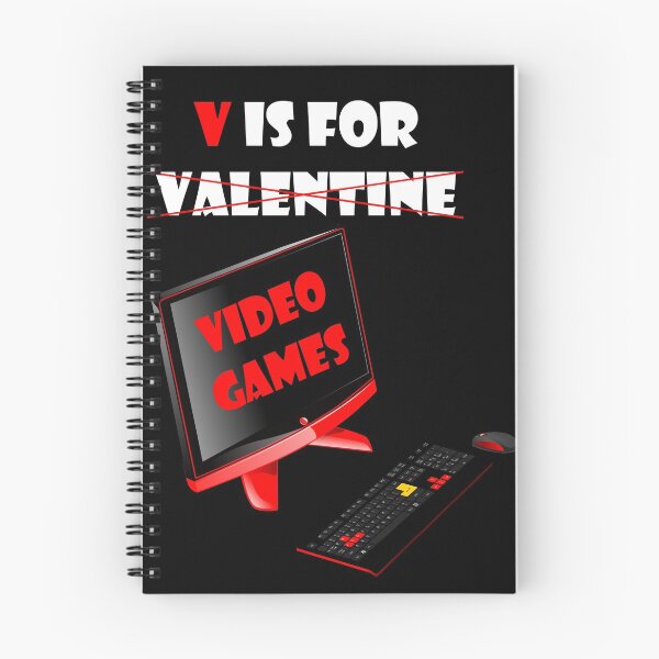Item preview, V Is For Valentine Video Games designed and sold by odrito.