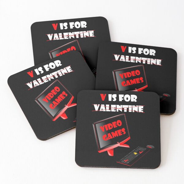 Item preview, V Is For Valentine Video Games designed and sold by odrito.
