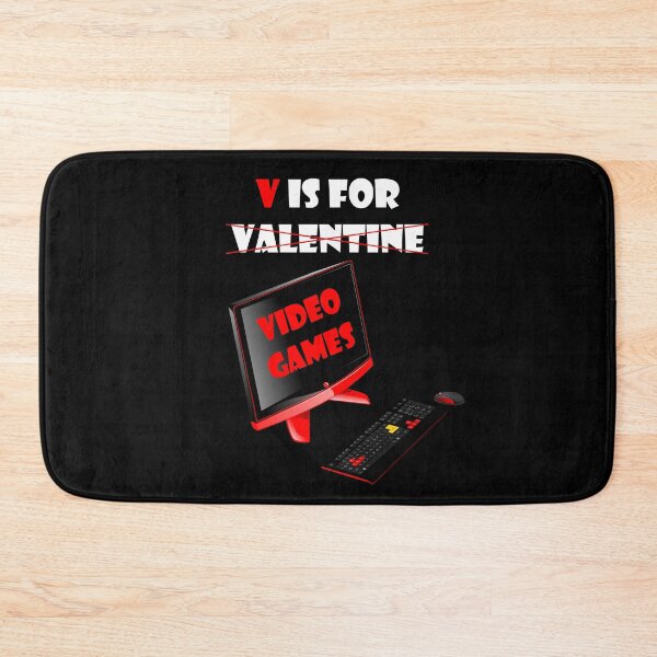 Item preview, V Is For Valentine Video Games designed and sold by odrito.