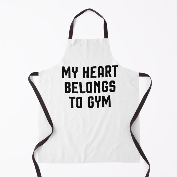Item preview, My Heart Belongs To Gym ,Funny Valentine's Day designed and sold by Noussairox.