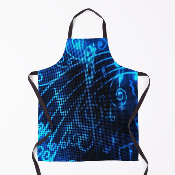 Item preview, Modern Blue Musical Notes designed and sold by BRBShop.
