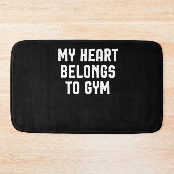 Item preview, My Heart Belongs To Gym ,Funny Valentine's Day designed and sold by Noussairox.
