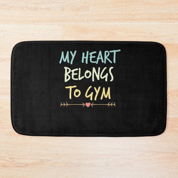 Item preview, My Heart Belongs To Gym ,Funny Valentine's Day designed and sold by Noussairox.