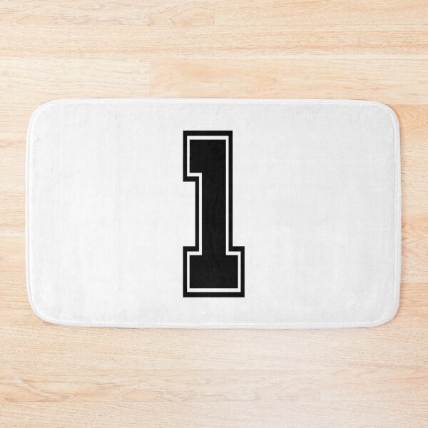 Item preview, 1 shirt number college style number designed and sold by GeogDesigns.