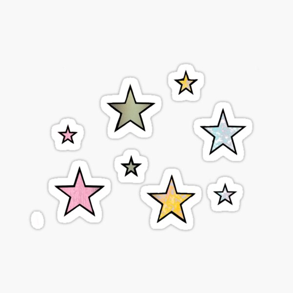 stars Sticker for Sale by bloomingstars