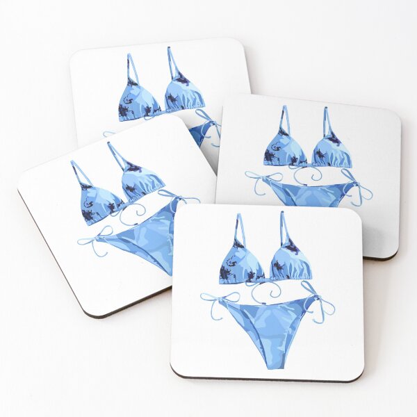 Item preview, tye-dye blue bikini designed and sold by mmoney12.