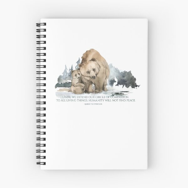 Item preview, Grizzly Bear with her Cute Cub - Circle of Compassion designed and sold by TheCurators.