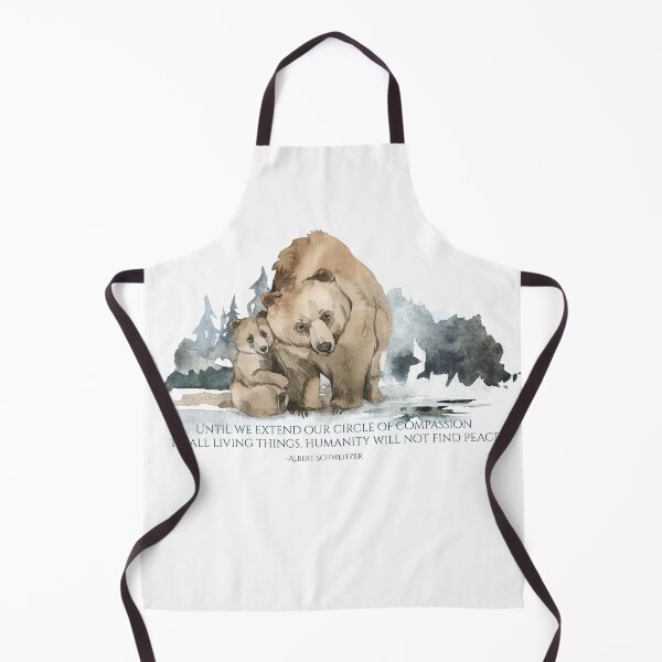 Item preview, Grizzly Bear with her Cute Cub - Circle of Compassion designed and sold by TheCurators.