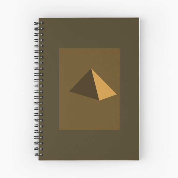 Aperçu de l'œuvre Cahier simple - pyramide créée et vendue par fanartkilljoy.