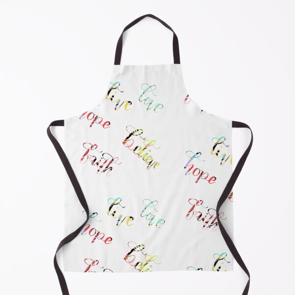 Item preview, Love Live Believe Hope Faith positive quote Handlettering designed and sold by atiksugiwara.