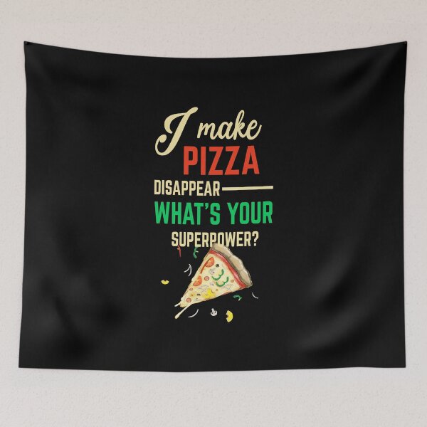 Item preview, I make pizza disappear whats your superpower shirts gifts and products designed and sold by glitchman2.