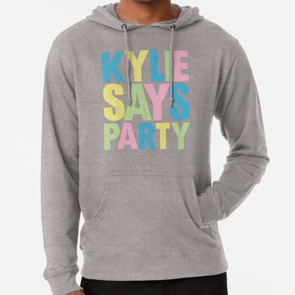 Kylie Minogue - Kylie Says Party Lightweight Hoodie
