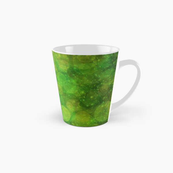 Green Bokeh Glittering Abstract Tall Mug