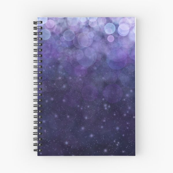 Item preview, Blue Bokeh Glitter Art Print designed and sold by DanaAndTheBooks.
