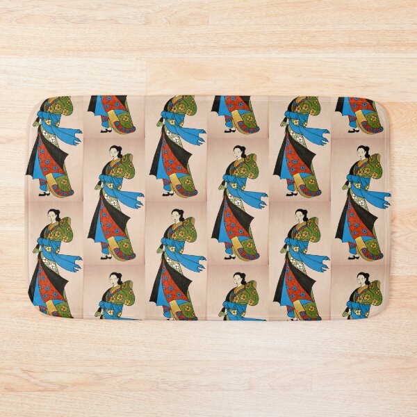 Item preview, Geisha in red, blue and green designed and sold by Shulie1.