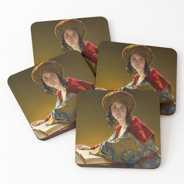 Item preview, The Young Eastern Woman - Friedrich Amerling designed and sold by brushandframes.