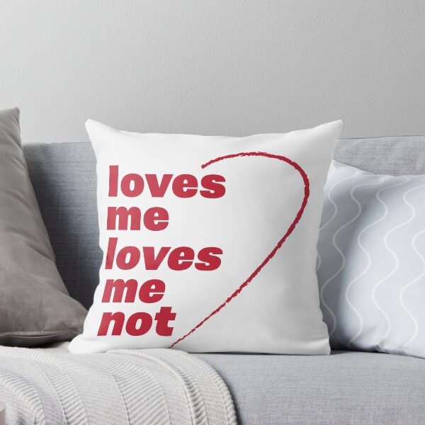 Item preview, Loves Me Loves Me Not Red designed and sold by PotentQuotable.