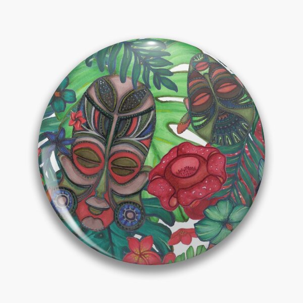Item preview, tribeVib.white. jungle pattern, hand drawn, all over, ethnic, jungle, wildlife protector designed and sold by Soulape.
