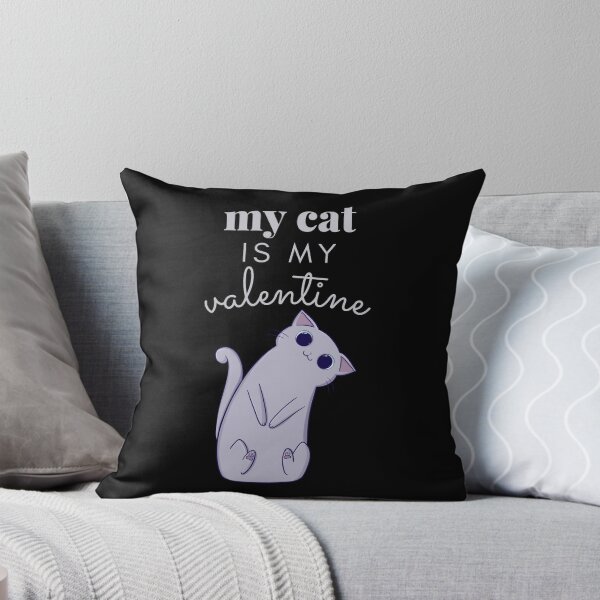 Aperçu de l'œuvre Mon chat est ma valentine créée et vendue par Think-Kitten.