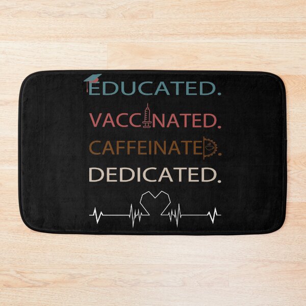 Item preview, Educated Vaccinated Caffeinated Dedicated designed and sold by Aminepop.
