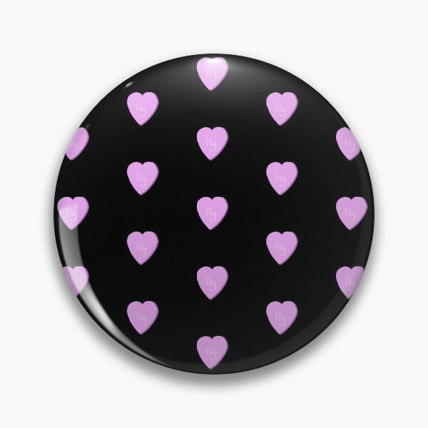 Item preview, pink “ily” candy heart! designed and sold by amiegw.
