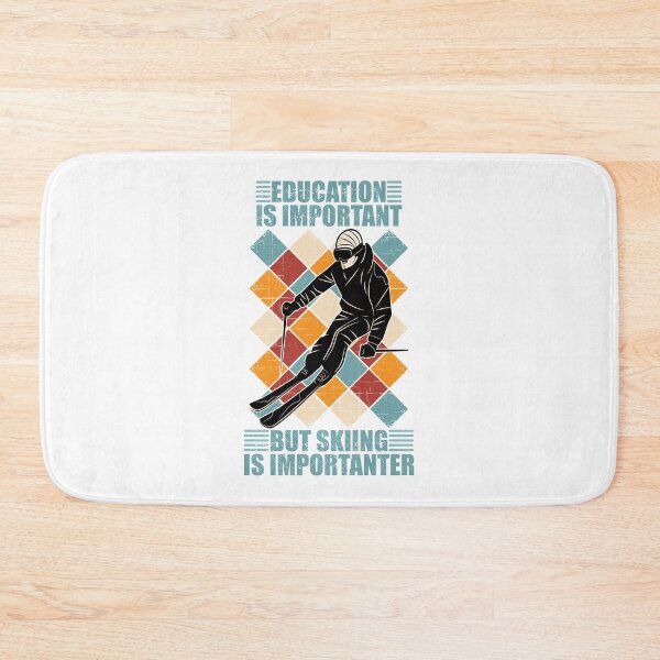 Item preview, Education Is Important But Skiing Is Importanter designed and sold by Adel Qasem.