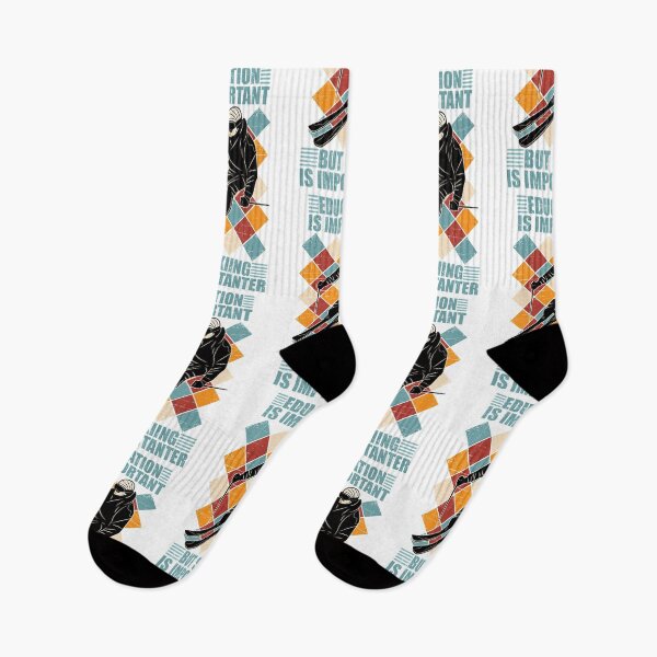 Item preview, Education Is Important But Skiing Is Importanter designed and sold by Adel Qasem.