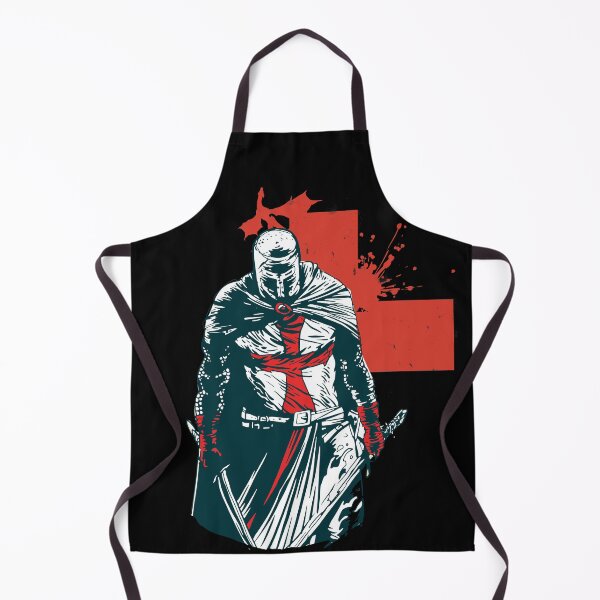 Artikelvorschau, Knight Templar Crusader Amerikanische Flagge, Kreuzfahrer Krieger Christian Geschenke entworfen und verkauft von . JustBeUnique ..