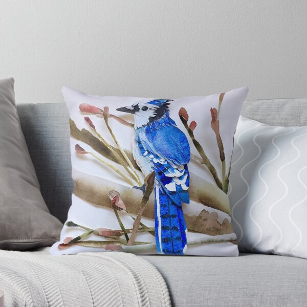 Item preview, WINTER BLUEJAY designed and sold by SarahSnippets.