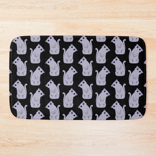 Item preview, Cute grey cat pattern  designed and sold by Think-Kitten.